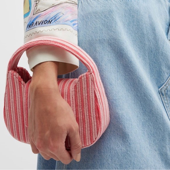 Simon Miller MINI RETRO BAG IN POWDER PINK MULTI - Picture 15 of 16